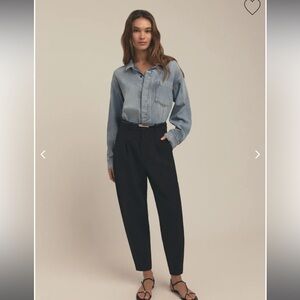 Favorite Daughter Black Trousers